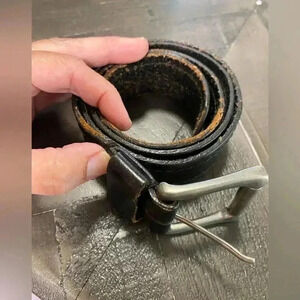 Vintage mens genuine belt